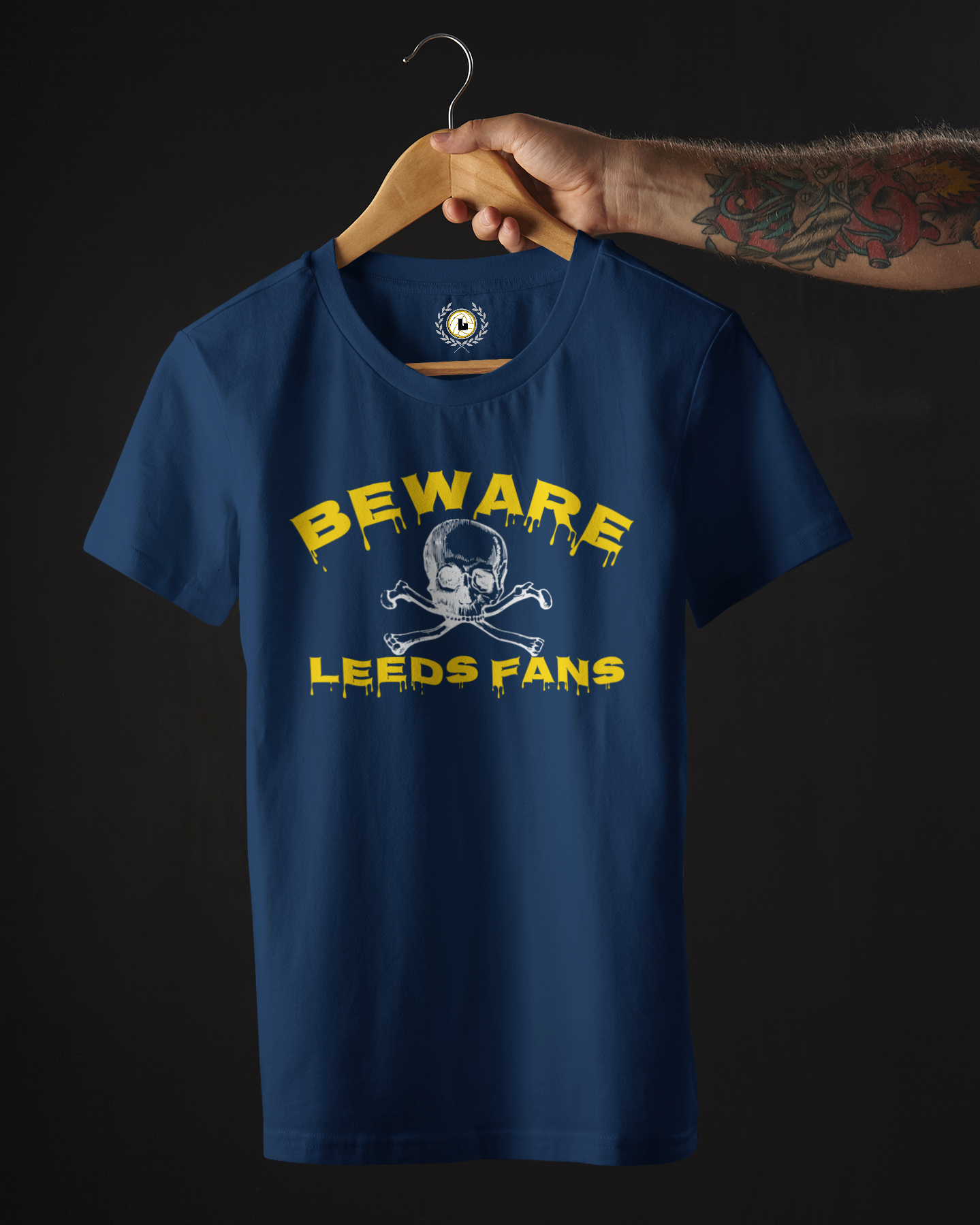 'BEWARE - LEEDS FANS' Tee Shirt