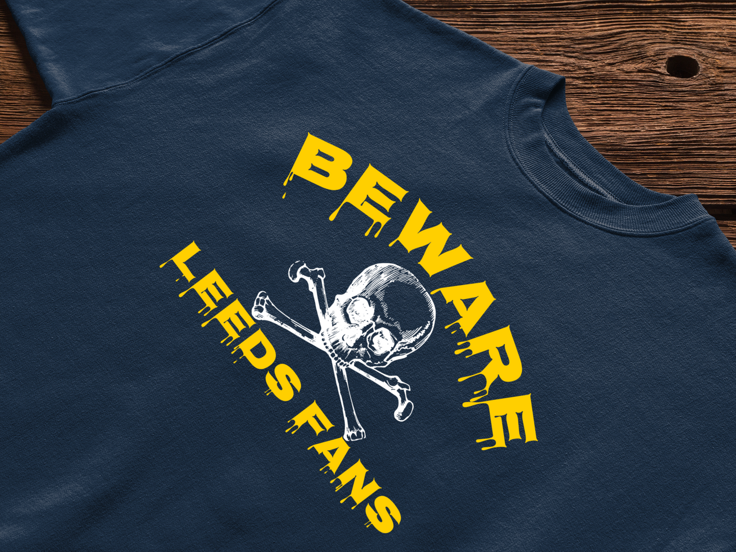 'BEWARE - LEEDS FANS' Tee Shirt