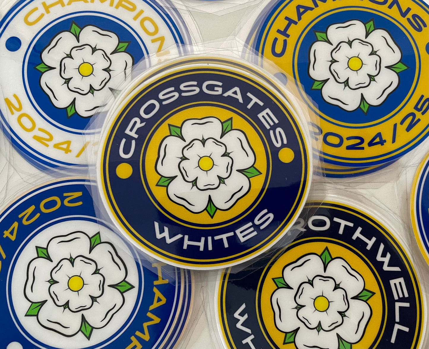 CROSSGATES WHITES Waterproof Decal Sticker