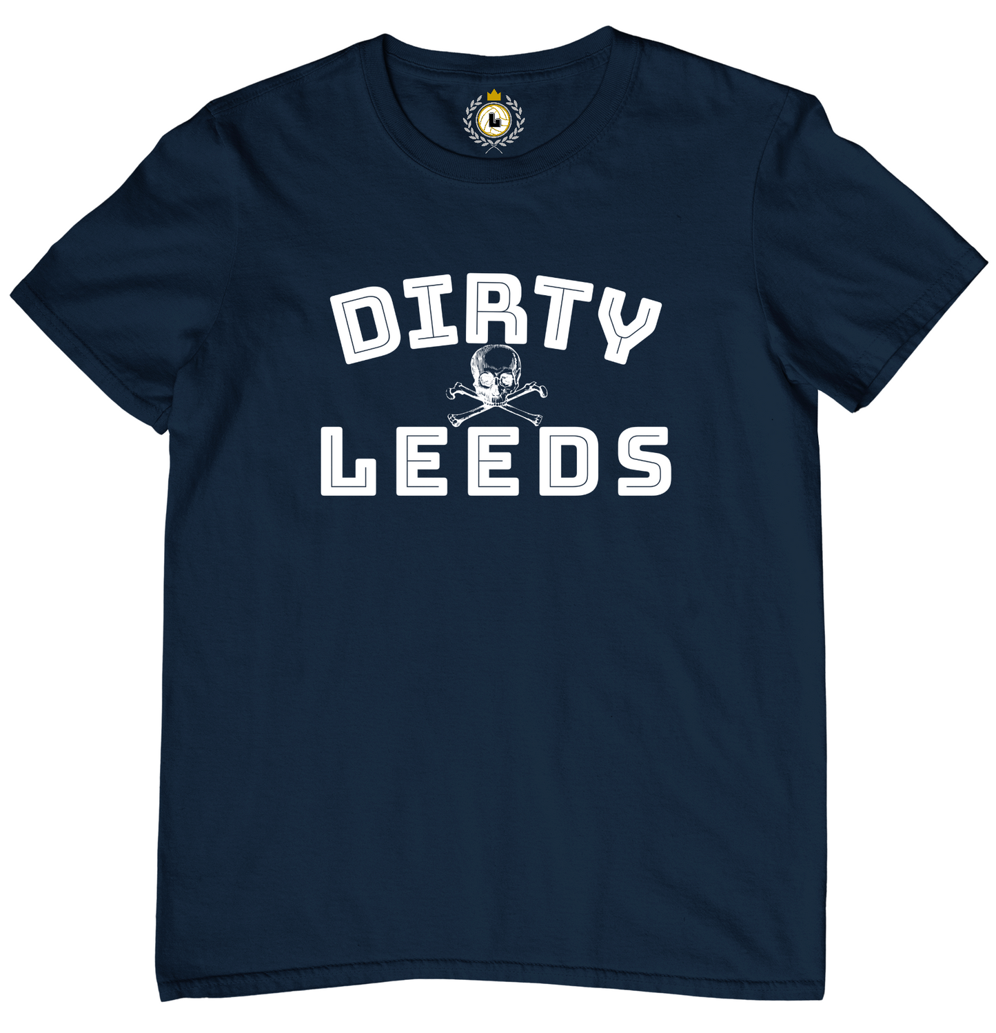'DIRTY LEEDS - CROSSBONES' Tee Shirt