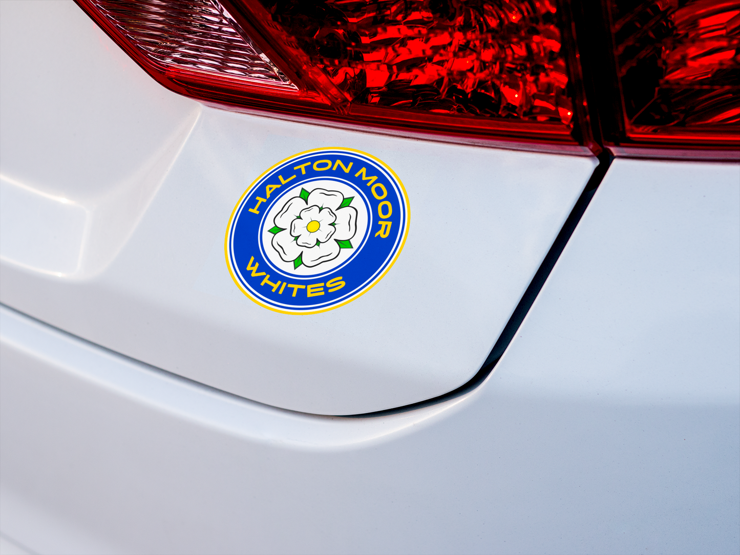 HALTON MOOR WHITES Waterproof Decal Sticker