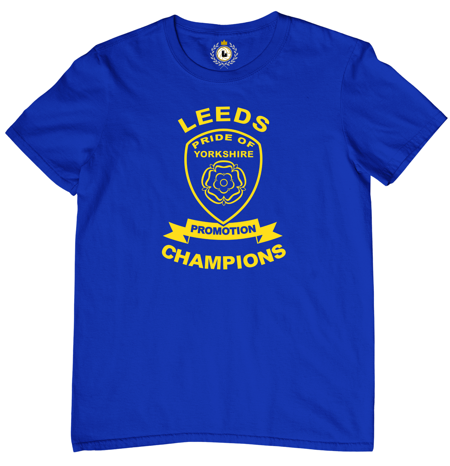 'LEEDS CHAMPIONS - PROMOTION SHIELD' Tee Shirt