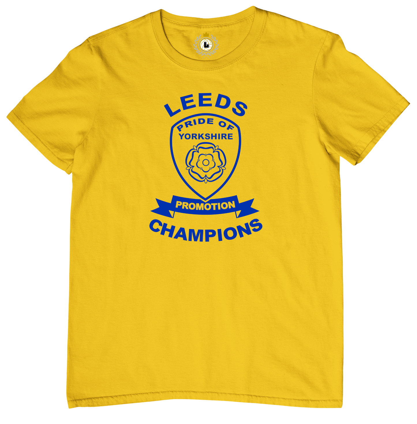 'LEEDS CHAMPIONS - PROMOTION SHIELD' Tee Shirt