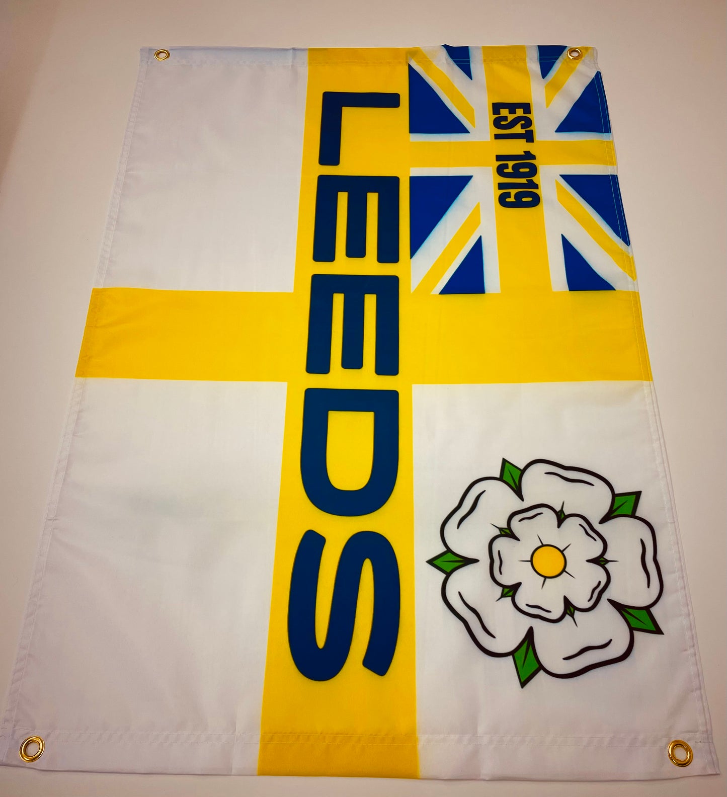 LEEDS - UNION JACK/ST GEORGE FLAG - YELLOW