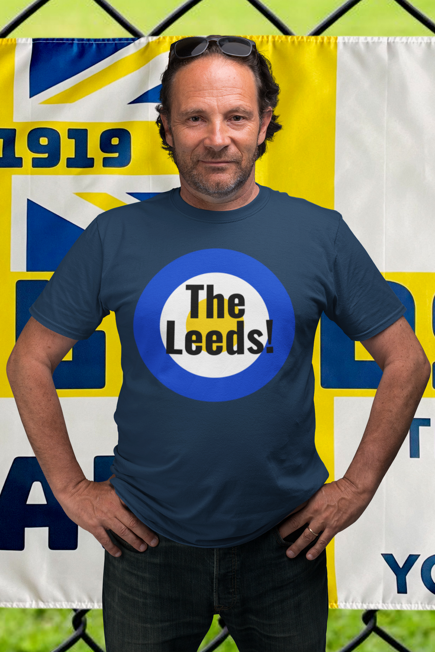 'THE LEEDS' Mod Target Tee Shirt