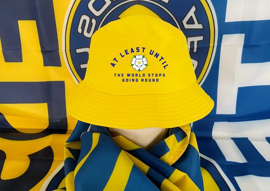 'AT LEAST UNTIL' Leeds Bucket Hat - YELLOW