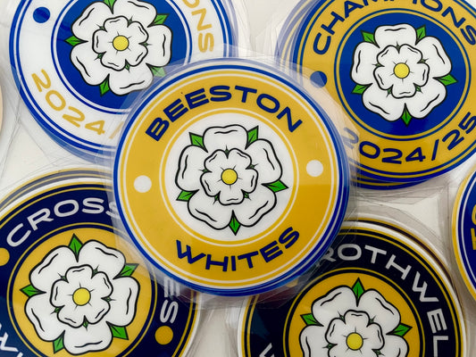 BEESTON WHITES Waterproof Decal Sticker