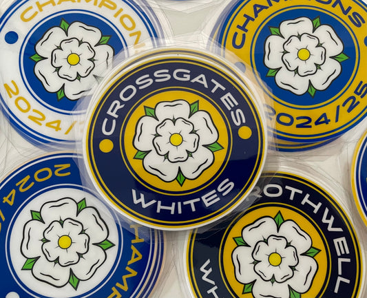 CROSSGATES WHITES Waterproof Decal Sticker