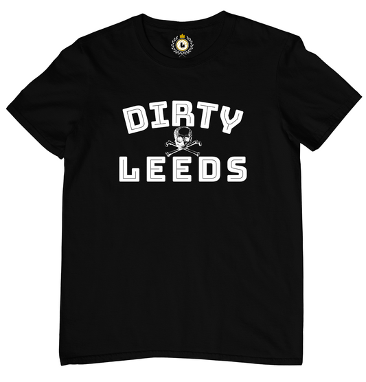 'DIRTY LEEDS - CROSSBONES' Tee Shirt