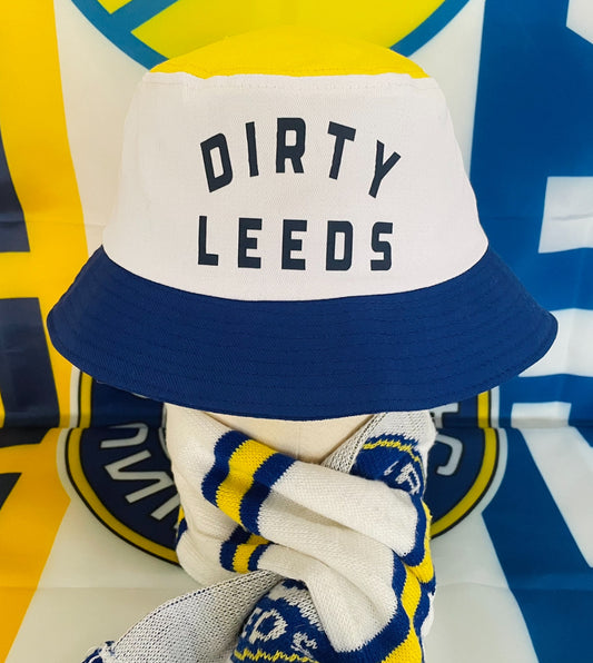 'DIRTY LEEDS-RETRO' Bucket Hat