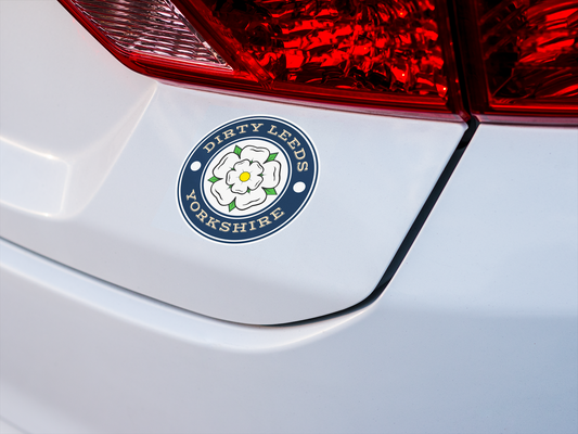 DIRTY LEEDS - YORKSHIRE Waterproof Decal Sticker