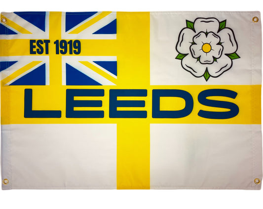 LEEDS - UNION JACK/ST GEORGE FLAG - YELLOW
