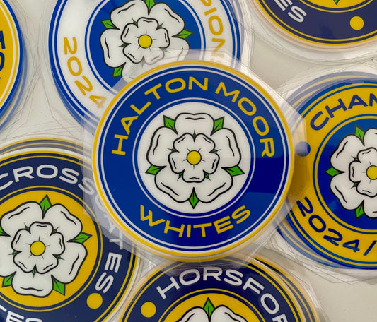 HALTON MOOR WHITES Waterproof Decal Sticker