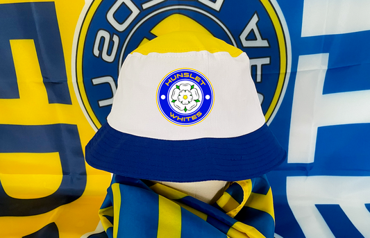 'HUNSLET WHITES' Leeds Bucket Hat