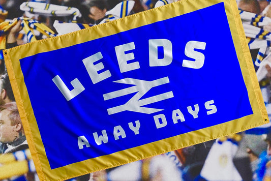 'LEEDS AWAY DAYS' FLAG
