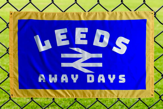 'LEEDS AWAY DAYS' FLAG