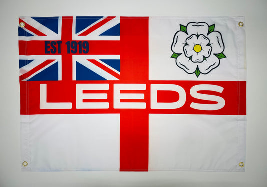 LEEDS - UNION JACK/ST GEORGE FLAG