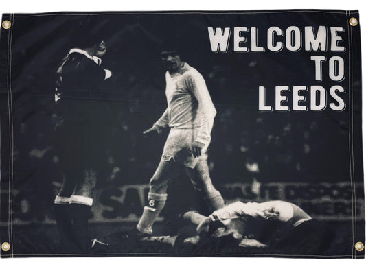 'WELCOME TO LEEDS' FLAG
